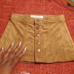 H&M| toddler suede skirt